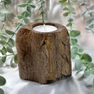 Forsteinet Tre Telysholder Lav  thumbnail