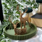 Grønt Vinterdekorfat thumbnail