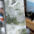 Stort Mose Agat Tårn - 35cm & 1690g thumbnail