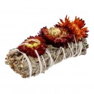 Hvit Salvie & Siempreviva Blomster thumbnail