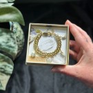 Luna Norte ~ Lunar Legends Charm Armbånd - Månestein thumbnail