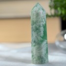 Grønn Feather Fluoritt Tårn #3** thumbnail
