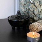 Jerngryte med Lokk 10cm - Røkelsesbrenner & Ritualgryte thumbnail