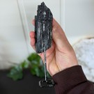 Svart Turmalin på stativ #1 thumbnail