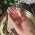 Jordbærkvarts Krystallbamse (Teddybear) thumbnail