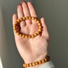 Golden Sandalwood Armbånd, 8mm thumbnail