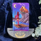 Tarot Kort Holder - Crystal Moon [Svart] thumbnail
