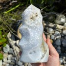 Orbikulær Sjø Jaspis Flamme - 1,5KG & 19CM ~HALV PRIS!! thumbnail