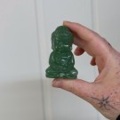 Grønn Aventurin Buddha på Lotus thumbnail