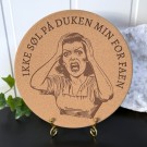 Aggressive Gryteunderlag - Ikke søl på duken min for faen thumbnail
