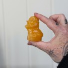 Highland Cow Cowboy i Oransje Kalsitt thumbnail