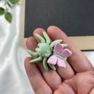 Mini Fairy Spider - Pink & Mint thumbnail