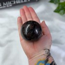 Afrvedsonitt & Granat Kule 6,5cm thumbnail
