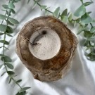 Forsteinet Tre Telysholder Høy thumbnail