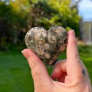 Regnskog Jaspis Hjerte thumbnail