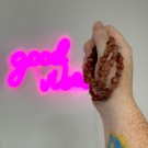 Krystallhjerte Armbånd - Jordbærkvarts  thumbnail