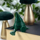 Sittende Wonky Juletre - Mørkegrønn thumbnail