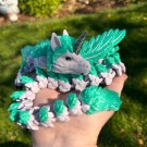 Winged Alicorn Dragon - Cotton Candy Edition 56cm thumbnail