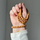 Golden Sandalwood Armbånd, 8mm thumbnail