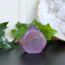 Mini Drusy Lilla Farget Agat #1 thumbnail