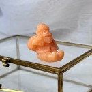 Mini Julenisse med pakkepose - Oransje Kalsitt thumbnail