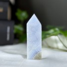 Lite Drusy Blonde Agat Tårn #1 (Blue Lace) thumbnail