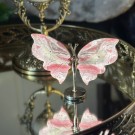 Unik Rhodokrositt Sommerfuglvinger m/stand #3 thumbnail