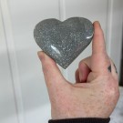 Glitrende Sage Aventurin Hjerte #4 (Aventurin med mica) thumbnail