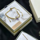 Luna Norte ~ Crescent Moon Justerbart Armbånd - Ametyst  thumbnail