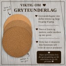 Aggressive Gryteunderlag - Nå skal vi faen meg kose oss thumbnail