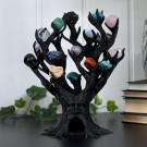 Livets Voktertre - Krystallholder for 21 Tromlede Steiner, Små Krystaller & Skatter thumbnail