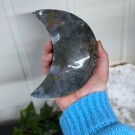 Mose Agat Måne på stativ thumbnail