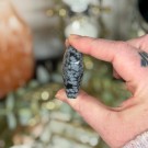 Snøfnugg Obsidian Hjerte #1 thumbnail