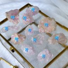 ~Sjeldne Krystalliserte Rosenkvarts fra Brasil thumbnail
