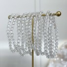 Bergkrystall Armbånd, 6mm thumbnail