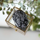 Snøfnugg Obsidian Håndstein #2 thumbnail