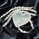 Rosenkvarts Chips Armbånd - Blomster Edition (JUSTERBAR) thumbnail