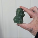 Highland Cow Cowboy i Grønn Jordbærkvarts thumbnail