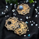 Lunaris Stjernetegn Krystallholder - Vannmannen (liten) thumbnail