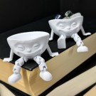 Sittende Smiley Skål - Happy Face (Liten) thumbnail