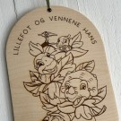 Vel Unt's Veggbilde - Lillefot og vennene hans, i landet for lenge siden thumbnail