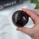 Afrvedsonitt & Granat Kule 6,5cm thumbnail