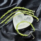 Peridott Chips Armbånd (JUSTERBAR) thumbnail