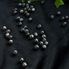 8mm Larvikitt (Norsk Månestein) Krystallperler - 10stk thumbnail