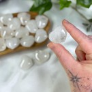 Bergkrystall Hjerter - 3cm** thumbnail
