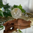 Bergkrystall Kule med Hematitt & Limonitt (Flammekvarts & Golden Healer) thumbnail