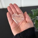 Flammekvarts Hjerte #1 - Indre Ild i Fasettslipt Form thumbnail