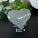 Glitrende Sage Aventurin Hjerte #4 (Aventurin med mica) thumbnail