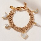 Luna Norte ~ Lunar Legends Charm Armbånd - Månestein thumbnail