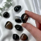 Svart Sardonyx Tromlet Små thumbnail